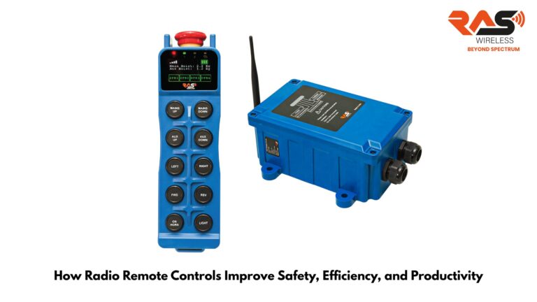 How Radio Remote Controls Improve Safety, Efficiency, and Productivity