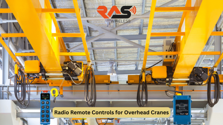 Radio Remote Controls for Overhead Cranes